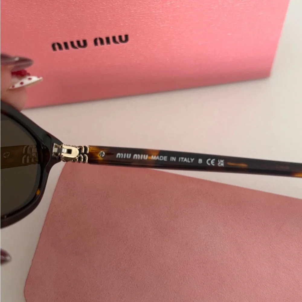 Miu Miu Regard Tortoiseshell Sunglasses